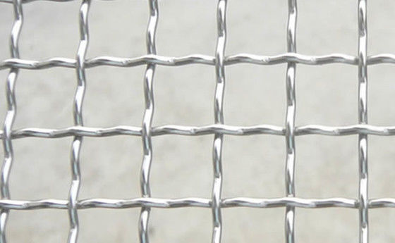 Tec Sieve Crimped Stainless Steel Wire Mesh Woven SS316 For Quarries / Mining