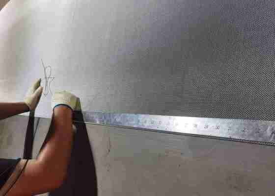 ウィンドウドア ステンレス鋼のセキュリティスクリーン 304 316 9.5 メッシュサイズ 粉末/PVCコーティング