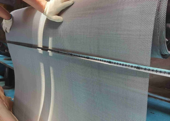 防犯保護金属ワイヤーメッシュスクリーン盗難防止アルミニウムプロファイル平織り