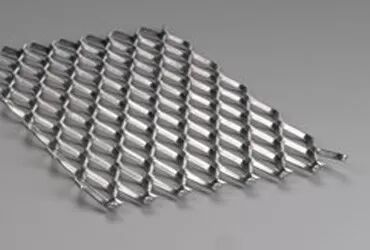 耐久性のあるエキスパンドメタルスクリーンメッシュカーテンウォールアルミニウム0.4-8mm厚