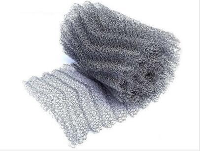 かぎ針編み圧縮ニットワイヤーメッシュフィルタースクリーン フラット/波型