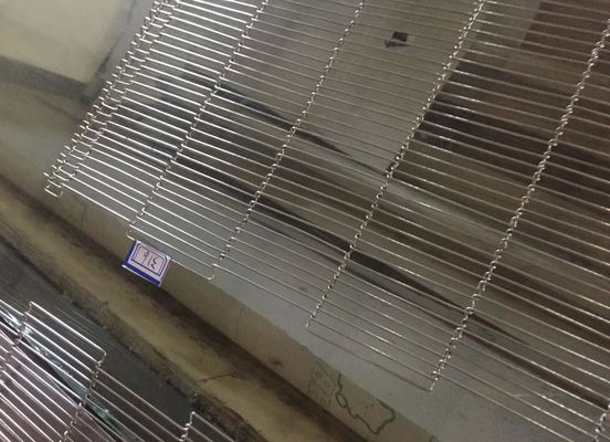単一のループ食品加工ワイヤー梯子ベルトのための1mmから3mmワイヤー コンベヤー ベルト