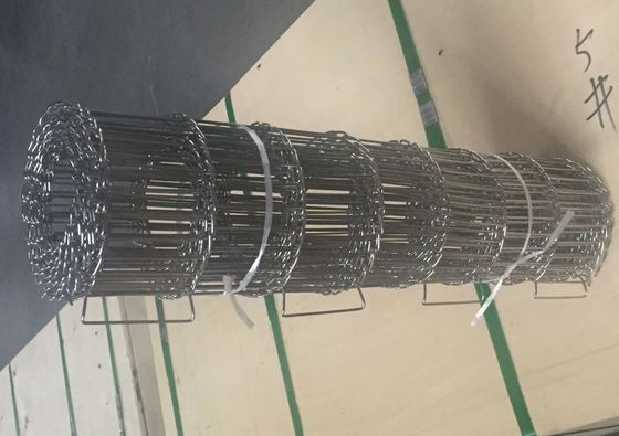 DIN 0.9mmから2.8mmワイヤー コンベヤー ベルトの単一のループ端か二重ループ端