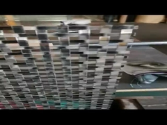 平面の四角形織物装飾用メタル・メッシュ ステンレス・スチールまたはアルミ